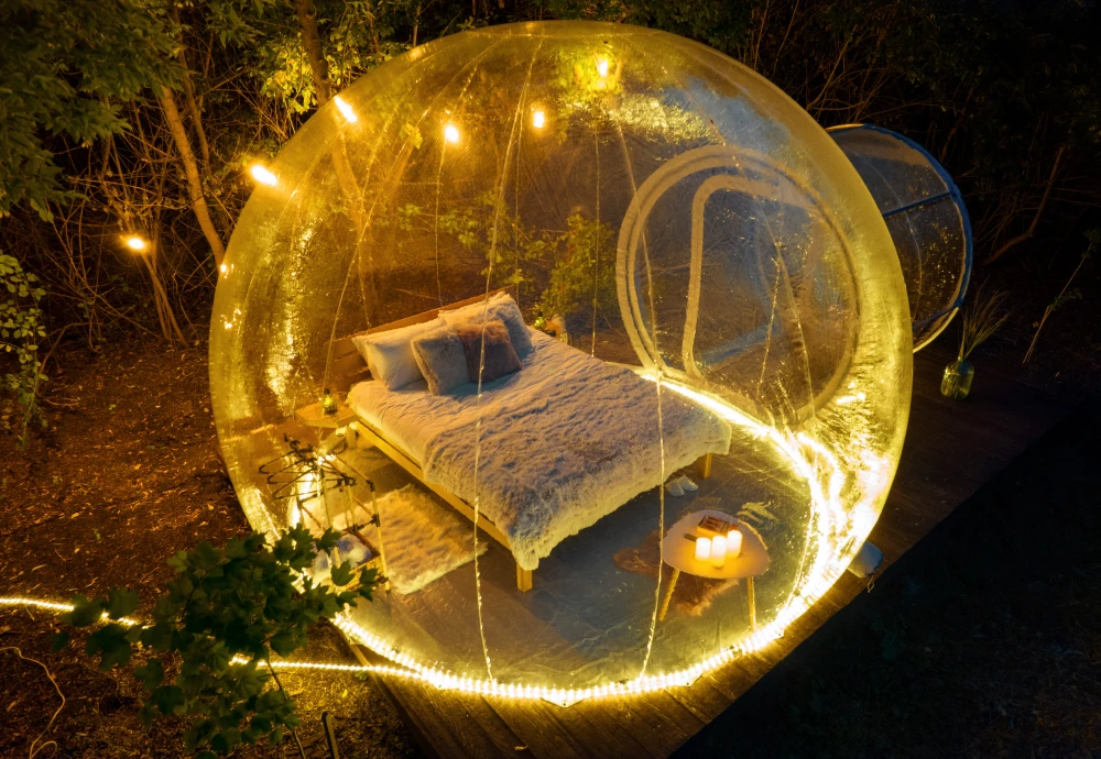 tent bubble room